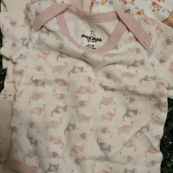 Charming Woodland Animal Kids Bodysuit Set - Picture 2 of 4